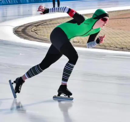 Sukcesy Angeliki Wójcik w łyżwiarstwie szybkim