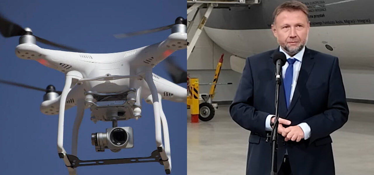 Drony naruszyły przestrzeń powietrzną: Analiza incydentów 2023