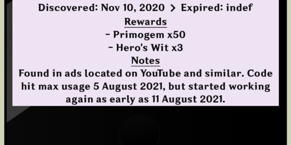 Najważniejsze kody Genshin Impact i ich wykorzystanie