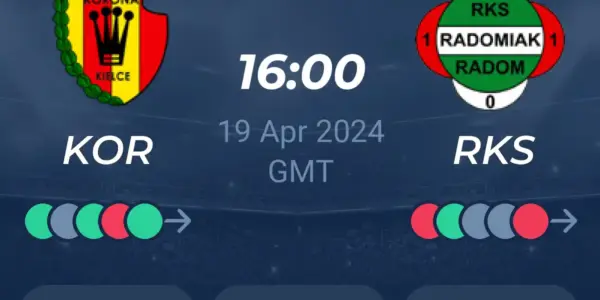 Radomiak pokonał Koronę Kielce w emocjonującym meczu