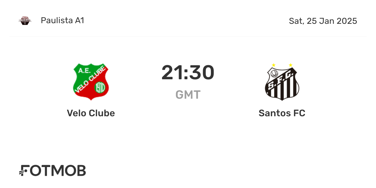 Santos FC – Velo Clube: Zapowiedź Meczowa