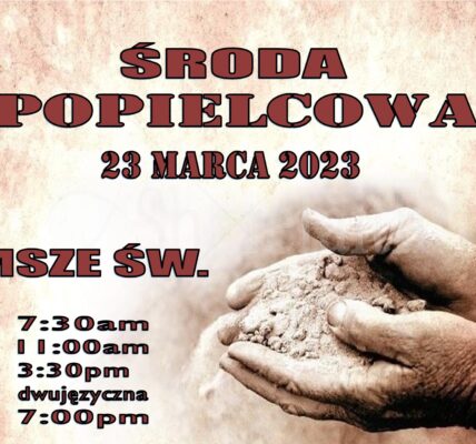 Środa Popielcowa 2026: Historia i znaczenie