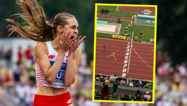 Anastazja KuÅ i niesamowity finisz jej biegu
