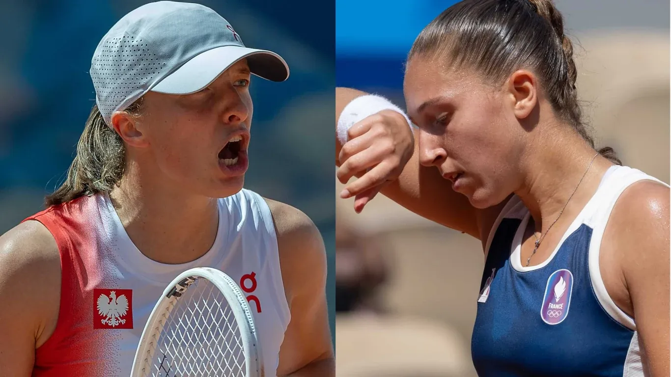 Iga Świątek, Diane Parry. Igrzyska olimpijskie w Paryżu